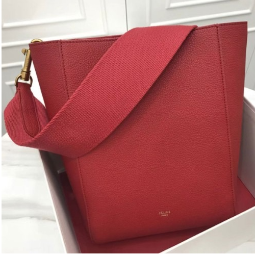 셀린느 SEAU SANALE 숄더백 레드