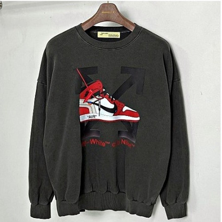 오프화*트 OFF-WHIT 시카고 맨투맨