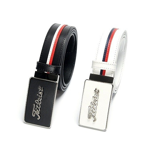 타이틀리*트 사각삼선 벨트