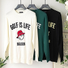 MALBON 프리미엄라인 Golf is Life 스웨터