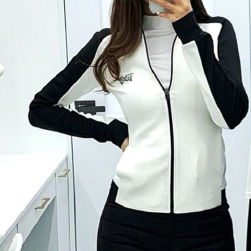 P*G 어깨 배색 필드자켓