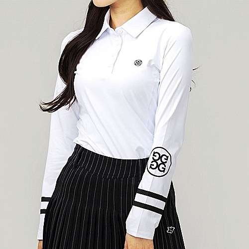 G/FORE 지*어 암써클로고 포인트 카라 티셔츠