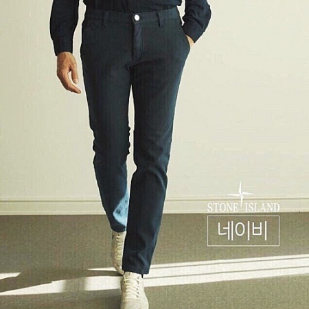 스톤아일*드 STONE ISLAND 면치노 기모 팬츠