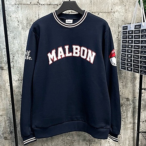 말* MB앰보 로고 기모 맨투맨