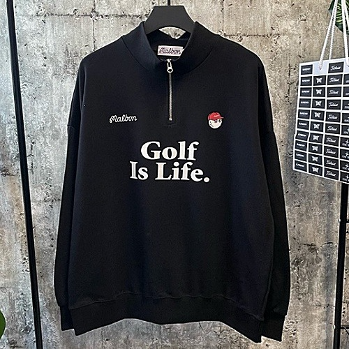 말* 골프 라이프 집업 맨투맨