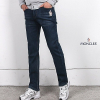 몽클*어 MONCLER 빅로고패치 워싱 기모 데님팬츠