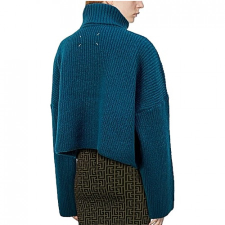 Maison Margiela 크롭 터틀넥 니트