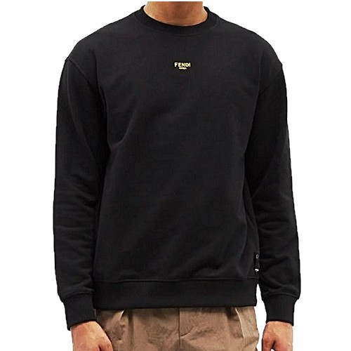 펜* FENDI 로고 자수 장식 맨투맨