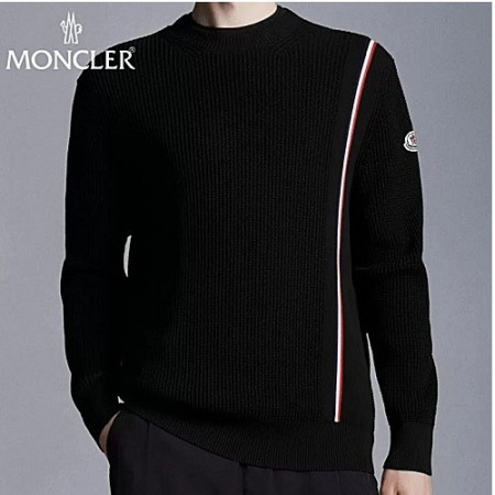 MONCLER 시그니쳐 사선 니트