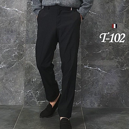 THOM BROWNE T-102 마일드 기모슬렉스