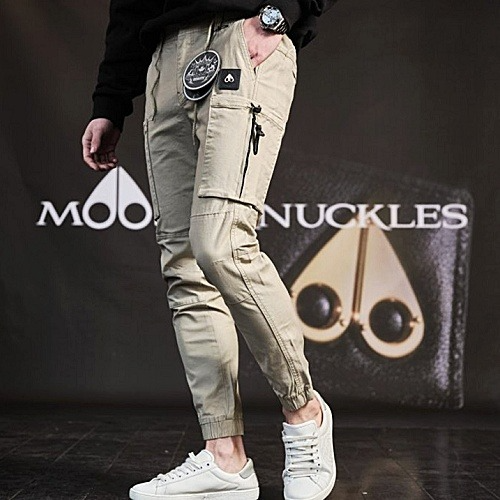 MOOSE KNUCKLES 금장 레이트 슬랙스