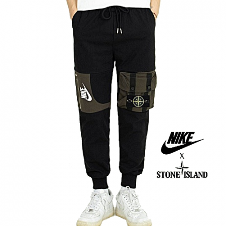 STONE ISLAND x NK 콜라보 포켓 팬츠