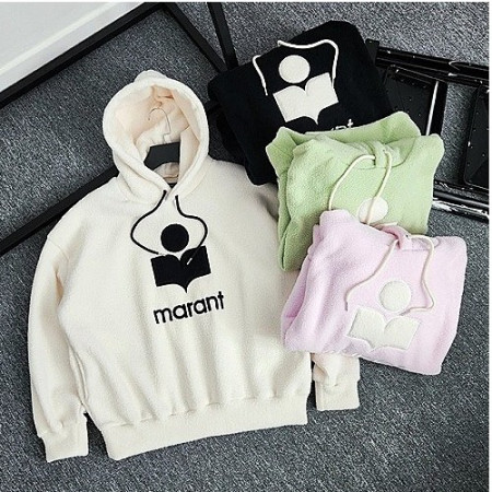 이자벨*랑 플리스 복실이 후디