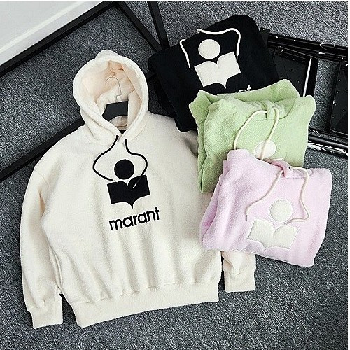 이자벨*랑 플리스 복실이 후디