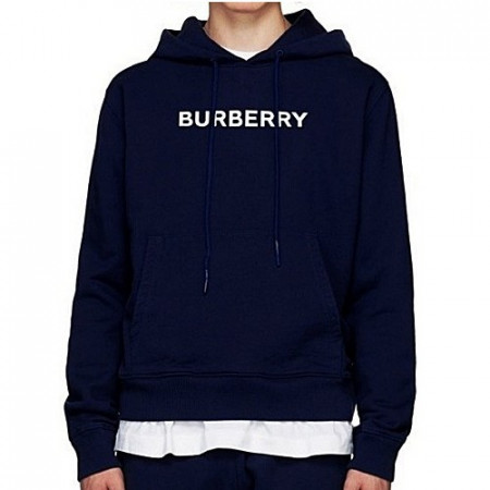 버*리 센터 레터링 후드티