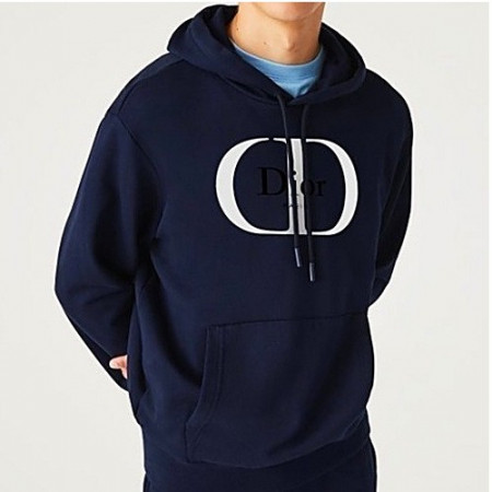 디* CD빅 오버랩 로고 후드