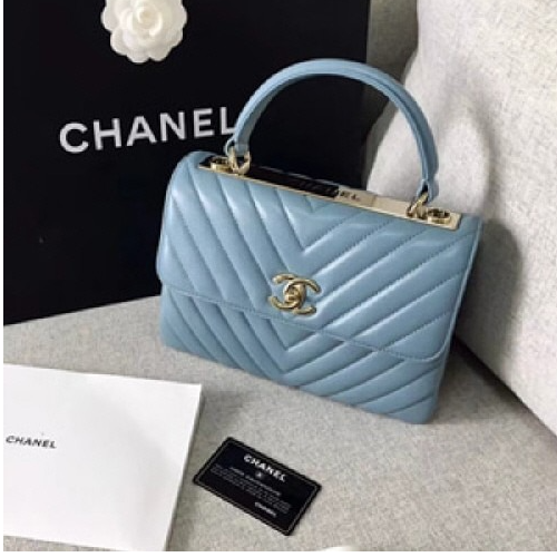 샤넬 클래식 캐비어 코코핸들 토트백 소라