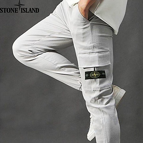 스톤아일*드 트윌 스판 카고조거 팬츠