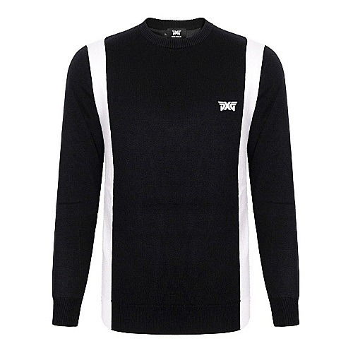 P*G 방풍 배색 니트