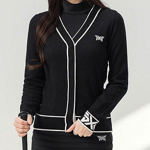 P*G 바시티 v 트임 가디건