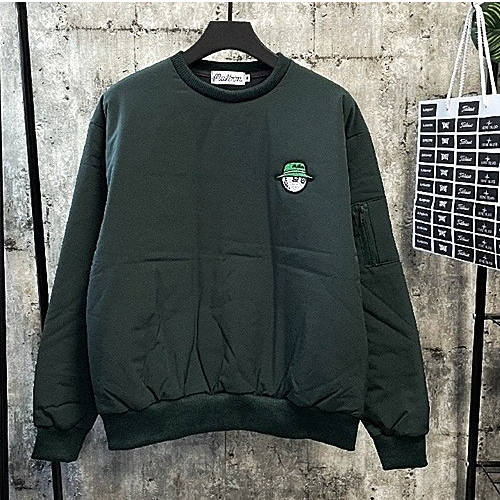 말* 버킷와팬 패딩 맨투맨