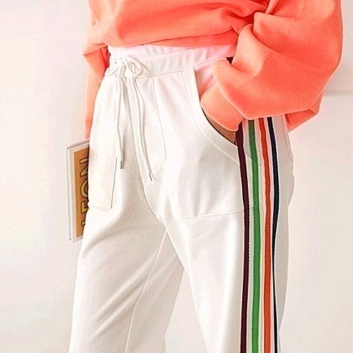 발렌*노 프린세스 사선 트레이닝 팬츠