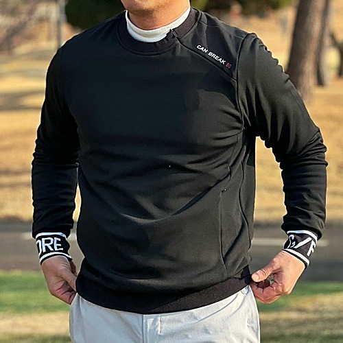 G/FORE 하이브리드 우븐 크루넥