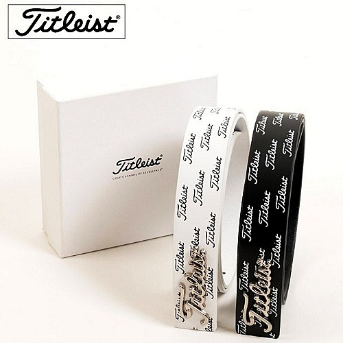 타이틀리*트 은장 멀티로고 벨트