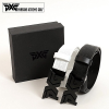 PXG 무광 블랙로고 벨트