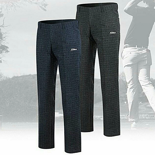 타이틀리*트 스위드 스판 모직체크