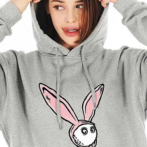 말* 레빗 후드티셔츠