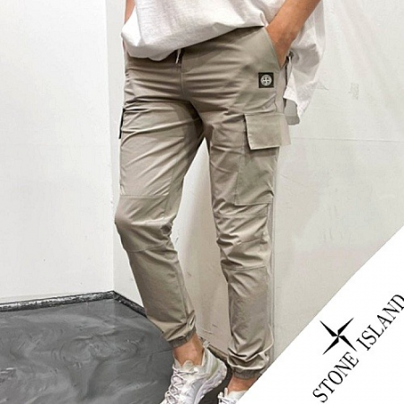 스톤 아일*드 아이스 백포켓 팬츠