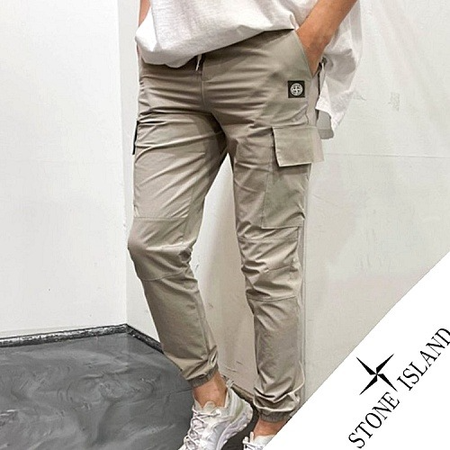 스톤 아일*드 아이스 백포켓 팬츠
