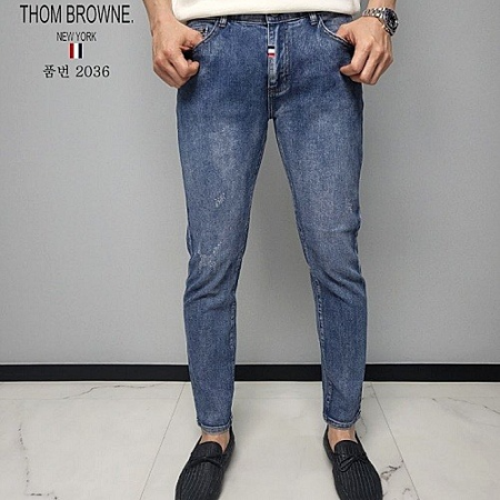 톰브*운 THOM BROWNE 슬림 2036 청바지