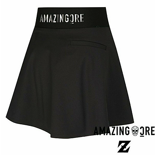AMAZING CRE 테크저지 플레어 스커트