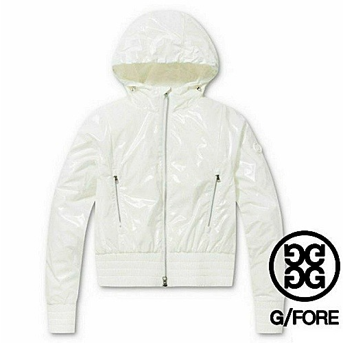 G/FORE 후드 블루종 자켓 - 아이보리
