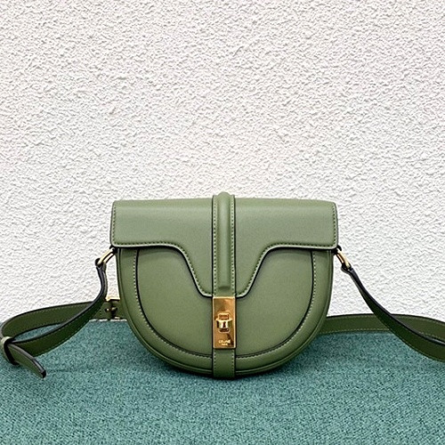 Celine 셀*느 베사체 레더 숄더백