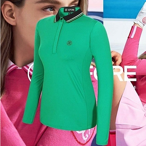 지*어 카라 포인트 베이직 롱슬리브