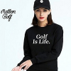 말* MALBON Golf Is Life. 크루넥 맨투맨