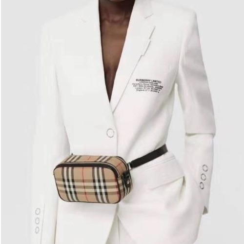 Burberry 버버리 캔버스 힙색 벨트백