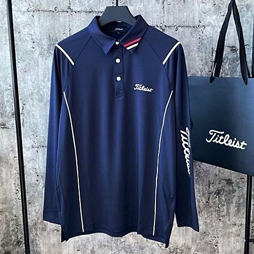 타이틀리*트 TITLEIST 카라삼색 포인트