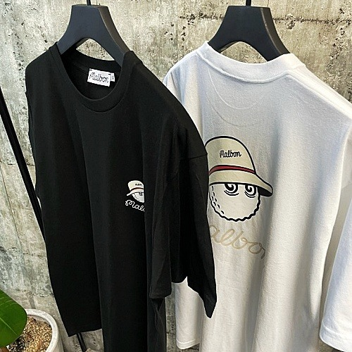 말* MALBON 아이 버킷햇 하프티