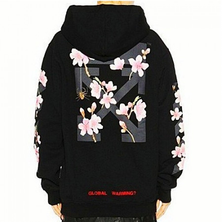 OFF-WHITE 사쿠라 후드