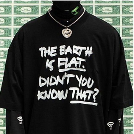 베*멍 VETEMENTS 플랫어스 티셔츠