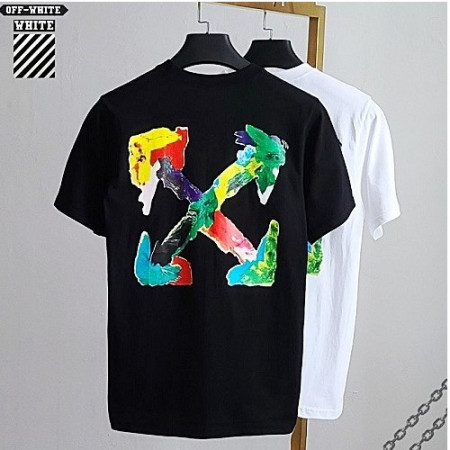 오프화*트 OFF-WHITE 데칼 라운드 반팔티셔츠