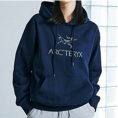 아크테*스 글리터 로고 후드