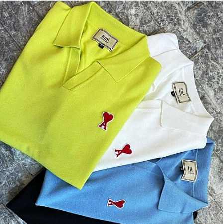 AMI 아이스 하트 니트