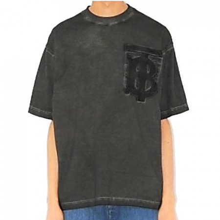 버*리 BURBERRY 더티 모티프 티셔츠