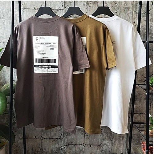 베*멍 바코드 백로고 티셔츠