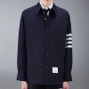 톰브*운  4BAR 울 스냅 프론트 셔츠자켓